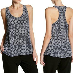 Joie Drew D Dark Navy/Porcelain top, size XS